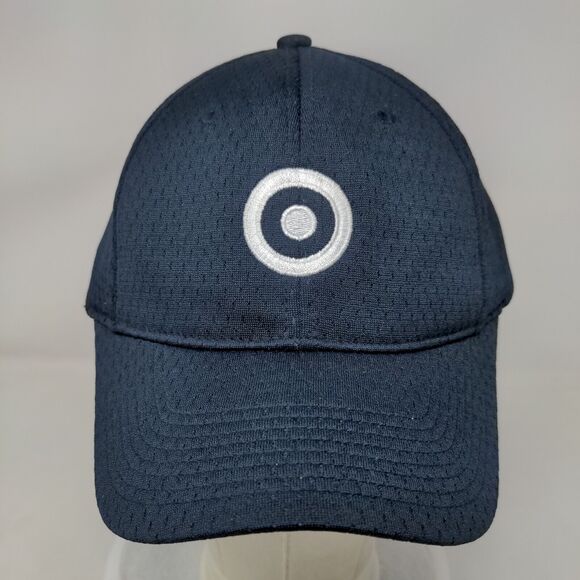 Port Authority Strapback Hat Blue OSFM Adjustable Embroidered Vented Holes - Picture 2 of 7